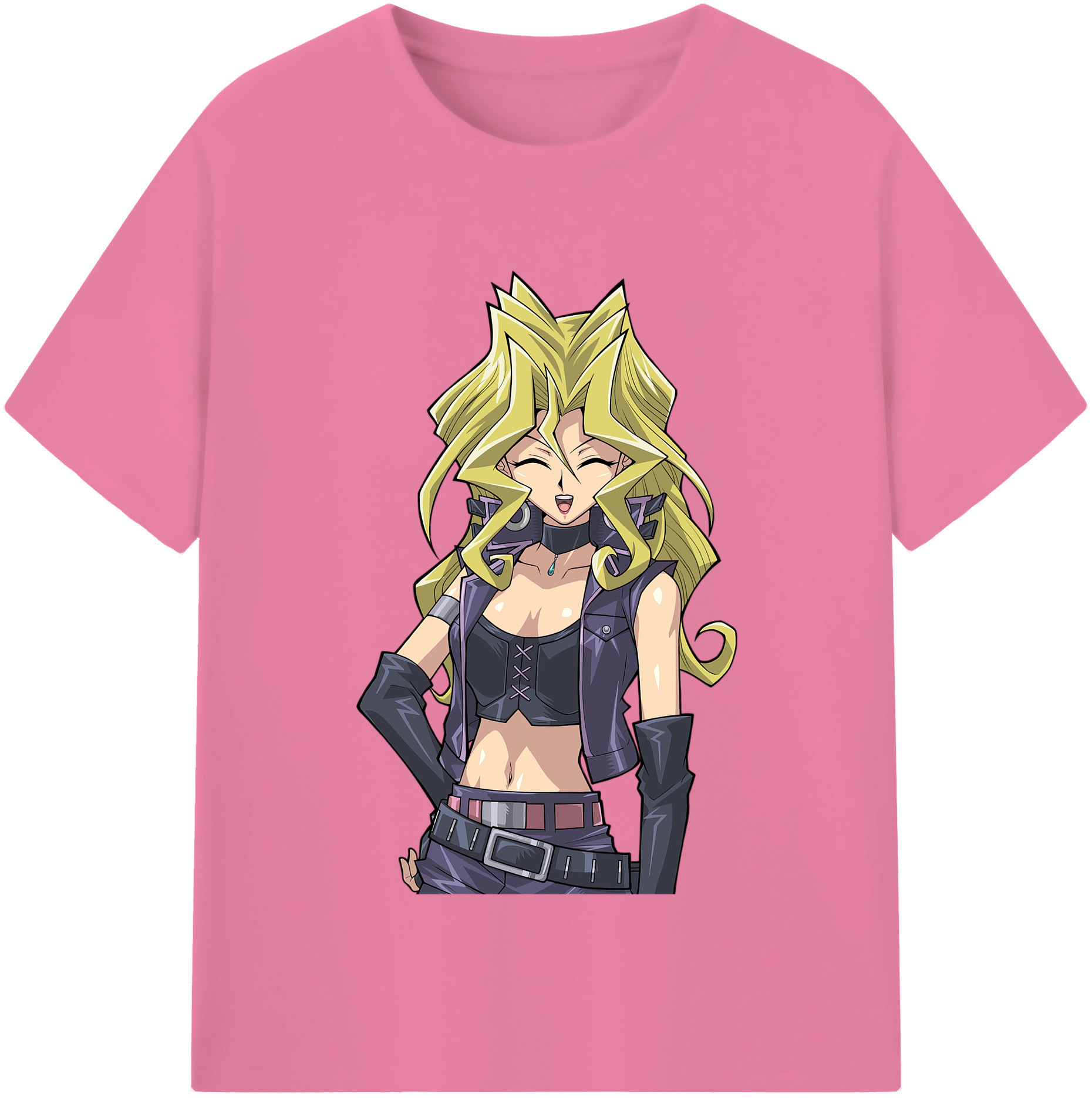 （画像用） 遊☆戯☆王 Yu-Gi-Oh! 綿100％半袖Tシャツ（フロントプリント）